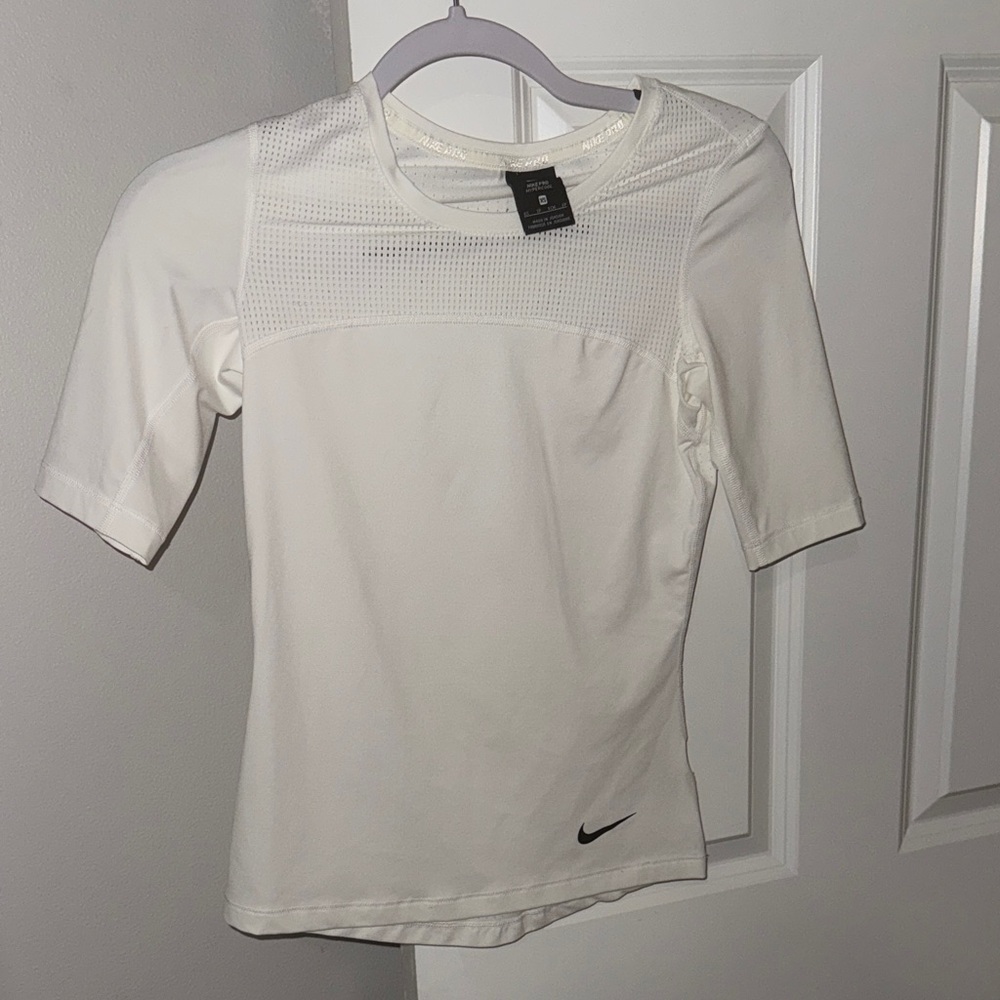 Nike Women's Long Sleeve White Tee